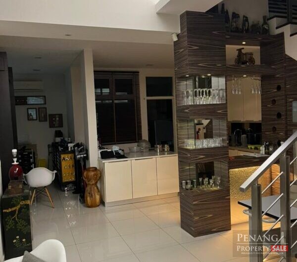 Minden Heights 3 Storey Semi-Detached House Fully Renovated Gelugor