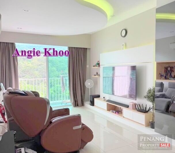 Setia Pinnacle 1095sf 2 Car park Sungai Ara Furnished N Reno Hillview