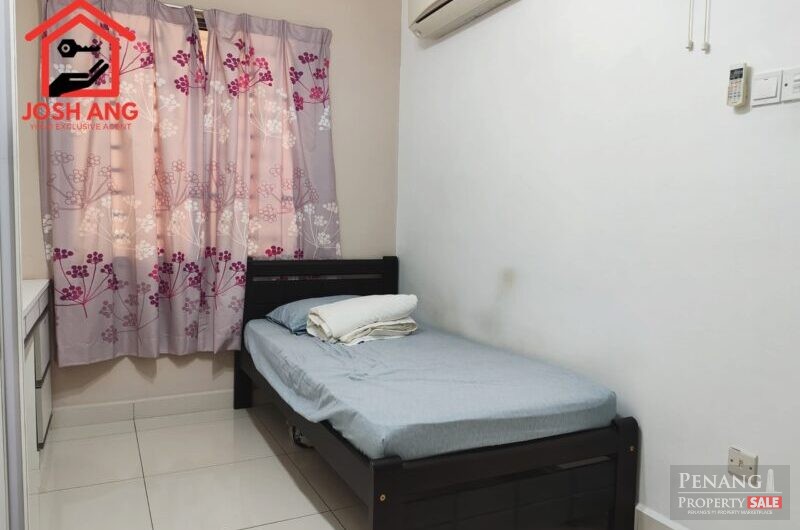 Serina Bay in Jelutong 900sf Fully Furnished Extended 2 Car parks Seaview Unit