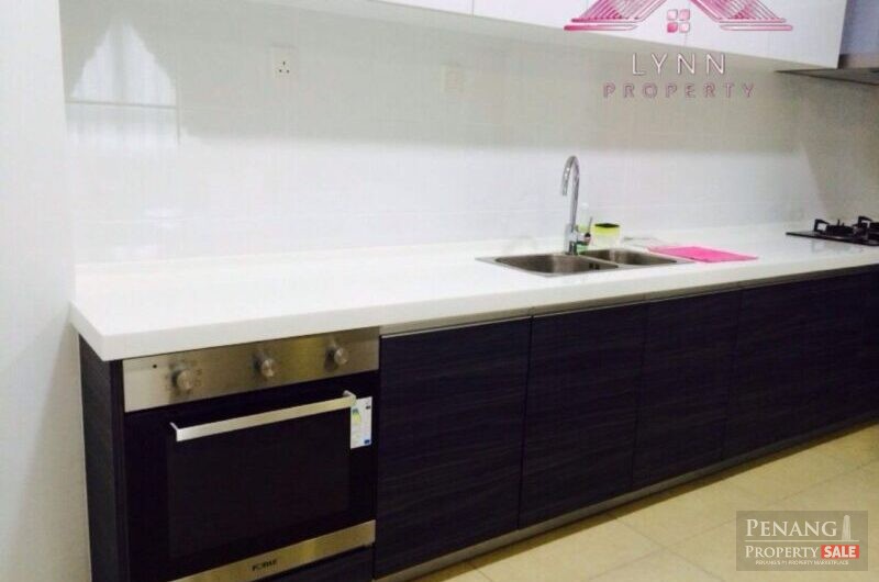 Pearl Regency (Block 2, South Zone) – RM1.1M Nego! 180° Sea View with Penang Bridge, 3R2B+Store, 2 Car Parks, Fully Furnished!