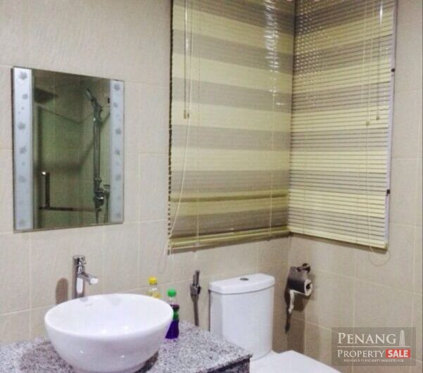 Pearl Regency (Block 2, South Zone) – RM1.1M Nego! 180° Sea View with Penang Bridge, 3R2B+Store, 2 Car Parks, Fully Furnished!