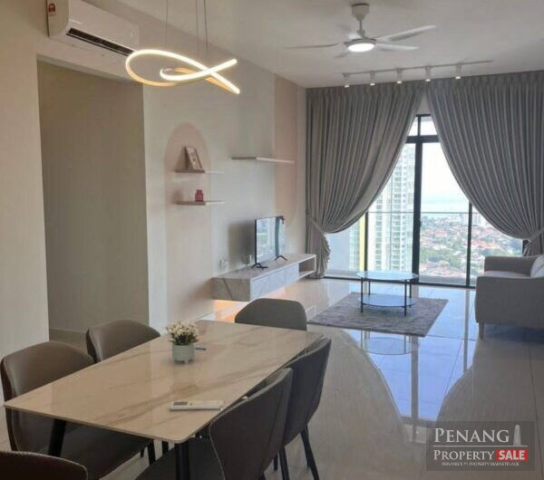 Mont Residence Fully Reno Furnish High Floor Tanjung Tokong Tamarind Straits Quay 1226sf