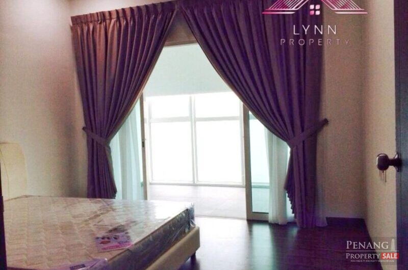 Pearl Regency (Block 2, South Zone) – RM1.1M Nego! 180° Sea View with Penang Bridge, 3R2B+Store, 2 Car Parks, Fully Furnished!