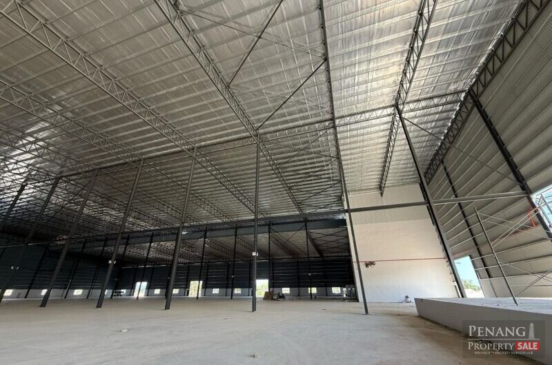 For Sale 1.5 Storey Semi Detached Factory at Permatang Tinggi Industrial Area 14100 Pulau Pinang