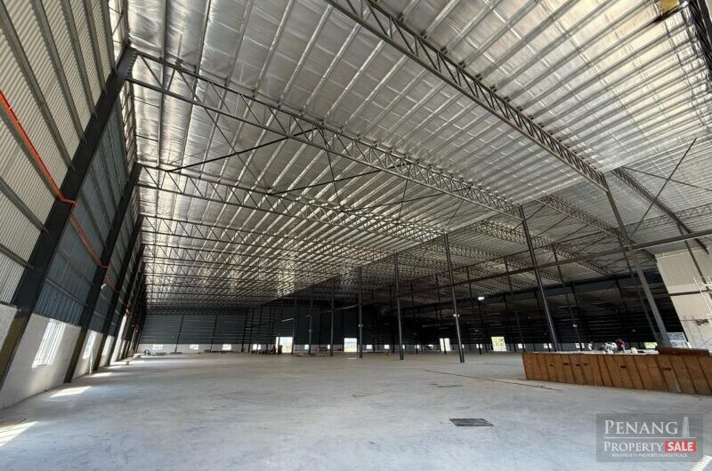For Sale 1.5 Storey Semi Detached Factory at Permatang Tinggi Industrial Area 14100 Pulau Pinang