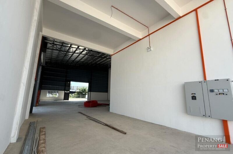 For Sale 1.5 Storey Semi Detached Factory at Permatang Tinggi Industrial Area 14100 Pulau Pinang