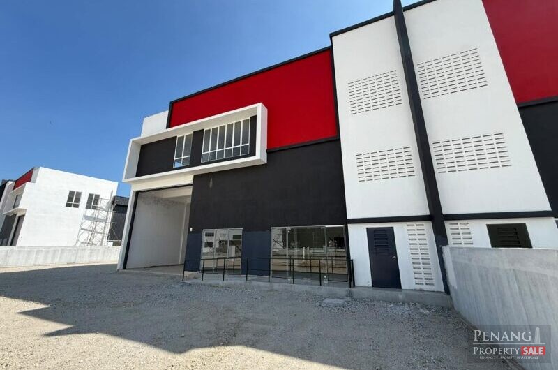 For Rent 1.5 Storey Semi Detached Factory at Bukit Minyak 14100 Pulau Pinang