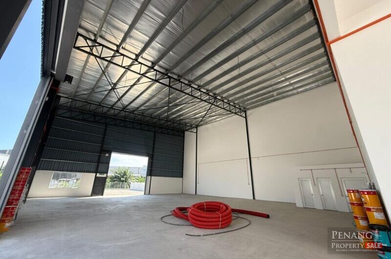 For Rent 1.5 Storey Semi Detached Factory at Bukit Minyak 14100 Pulau Pinang