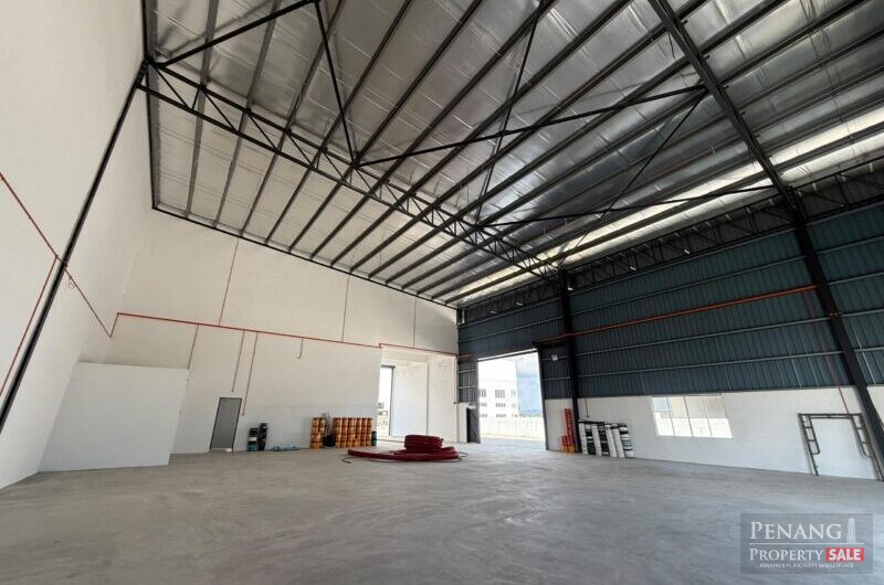 For Rent 1.5 Storey Semi Detached Factory at Bukit Minyak 14100 Pulau Pinang