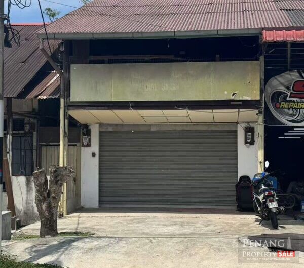 For Rent Ground Floor Shoplot Kampong Pokok Manggis 11000 Balik Pulau Pulau Pinang
