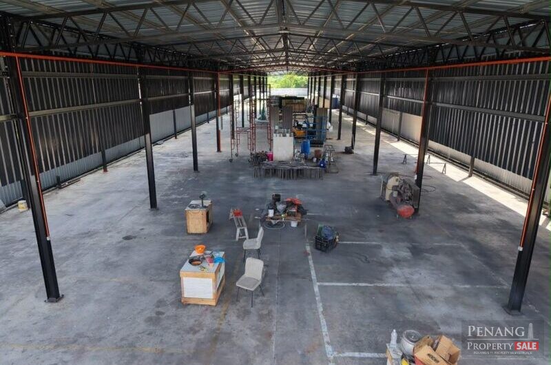 For Rent Single Storey Factory Warehouse at Bukit Mertajam 14000 Pulau Pinang