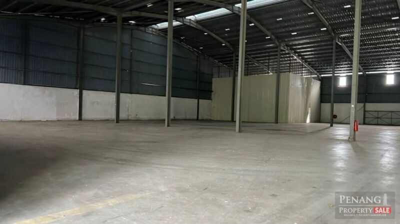 For Rent Single Storey Detached Factory Warehouse @ Nibong Tebal 14300 Pulau Pinang