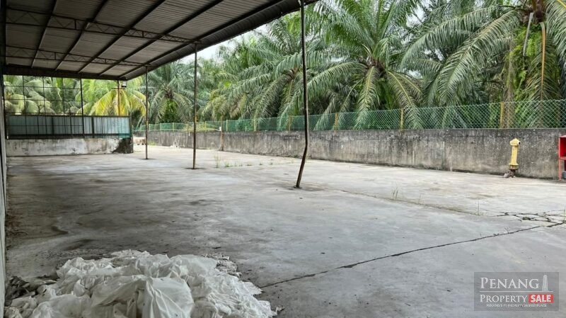 For Rent Single Storey Detached Factory Warehouse @ Nibong Tebal 14300 Pulau Pinang