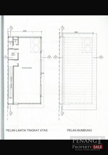 For Rent 1st floor 2 Storey Shoplot Semi Detached Commercial at Simpang Ampat 14100 Pulau Pinang