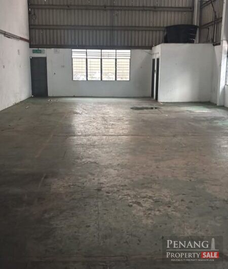 For Rent 1.5 Semi Detached Factory Juru Industrial Area 14100 Pulau Pinang