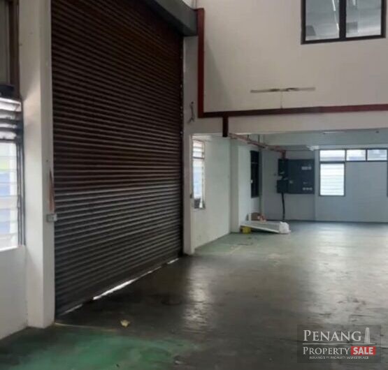 For Rent 1.5 Semi Detached Factory Juru Industrial Area 14100 Pulau Pinang