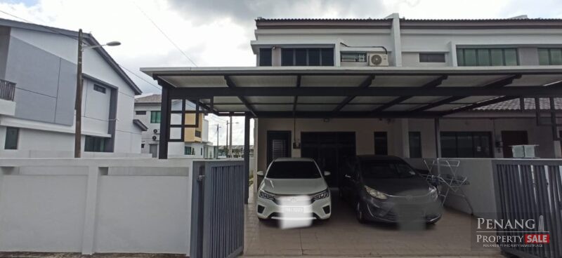 For Rent 2 Storey Terrace House End Lot Taman Tasek Mutiara Simpang Ampat 14120 Pulau Pinang
