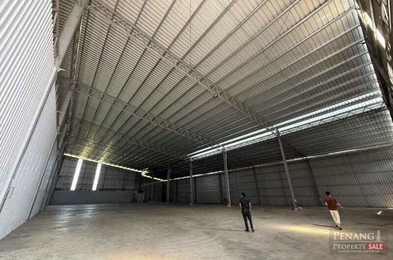 For Rent Single Storey Warehouse Juru Industrial Area 14100 Pulau Pinang