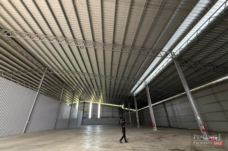 For Rent Single Storey Warehouse Juru Industrial Area 14100 Pulau Pinang