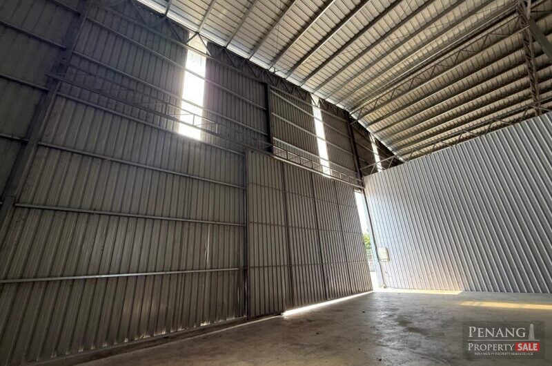 For Rent Single Storey Warehouse Juru Industrial Area 14100 Pulau Pinang