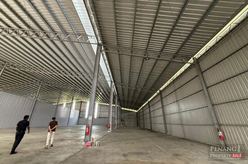 For Rent Single Storey Warehouse Juru Industrial Area 14100 Pulau Pinang