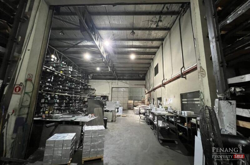 For Sale 1.5 Storey Semi Detached Factory Kawasan Industri Ringan Permatang Tinggi 14100 Pulau Pinang