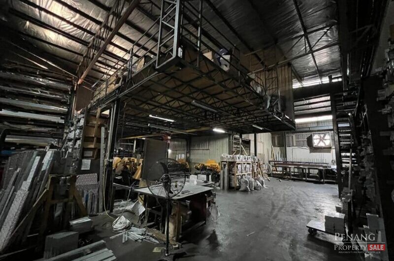 For Sale 1.5 Storey Semi Detached Factory Kawasan Industri Ringan Permatang Tinggi 14100 Pulau Pinang