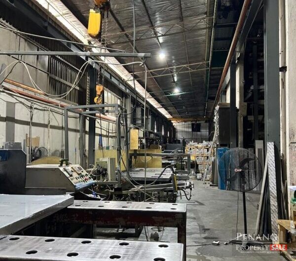For Sale 1.5 Storey Semi Detached Factory Kawasan Industri Ringan Permatang Tinggi 14100 Pulau Pinang