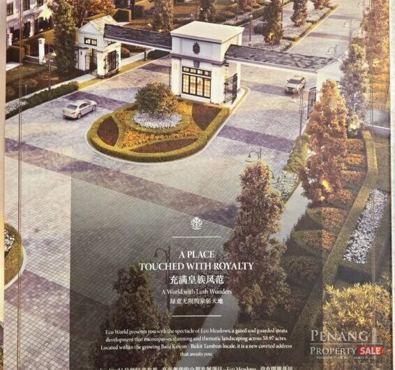 For Sale 2 Storey Terrace House Eco Meadows Simpang Ampat 14100 Pulau Pinang