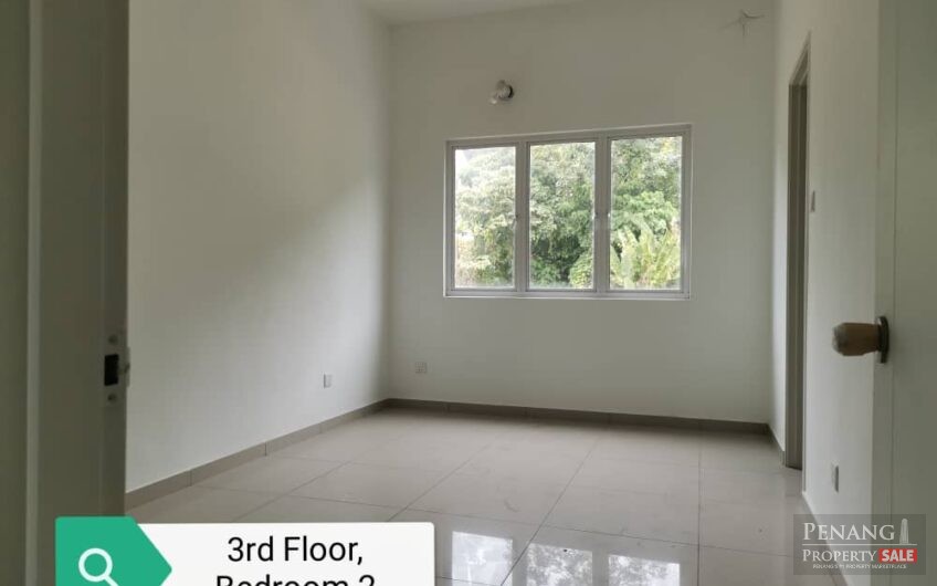 For Sale 3 Storey Terrace House Sunway Cassia Phase 2 Intermediate Corner Unit with backyard Batu Maung 11960 Pulau Pinang