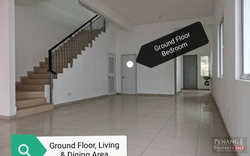 For Sale 3 Storey Terrace House Sunway Cassia Phase 2 Intermediate Corner Unit with backyard Batu Maung 11960 Pulau Pinang