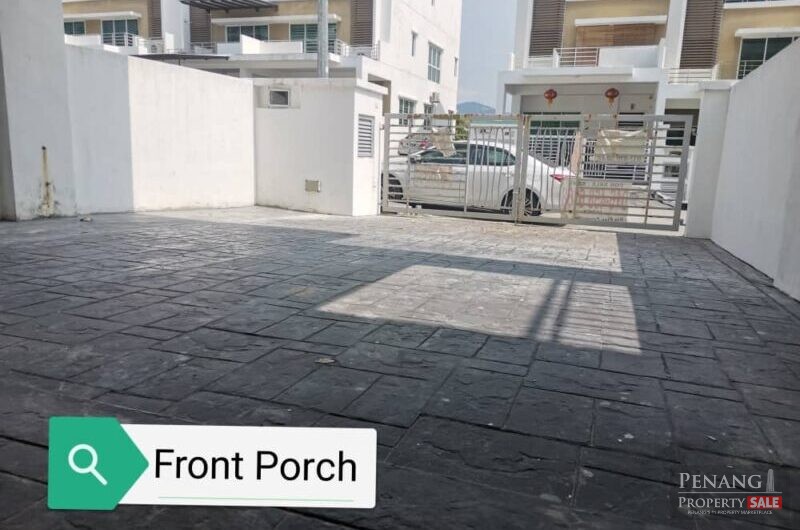 For Sale 3 Storey Terrace House Sunway Cassia Phase 2 Intermediate Corner Unit with backyard Batu Maung 11960 Pulau Pinang