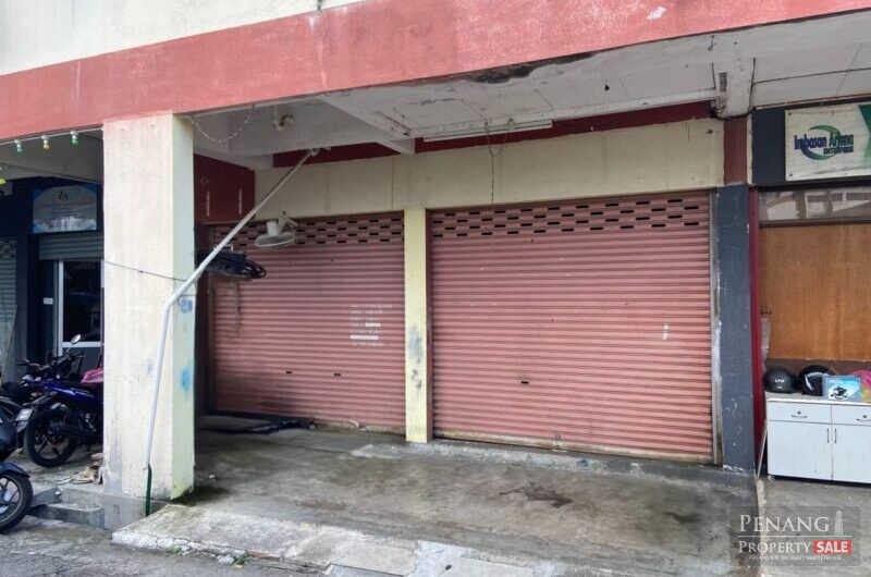 For Sale Ground Floor Shoplot Tampin Court Perak Road Jelutong 11600 Pulau Pinang