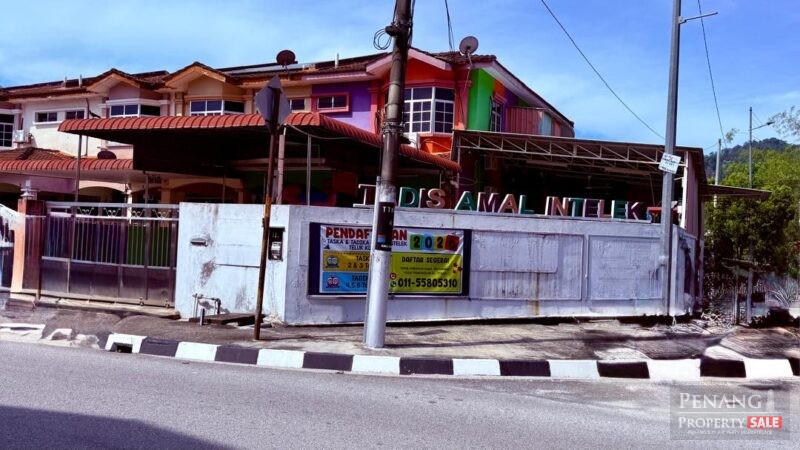 For Sale 2 Storey Terrace House Corner Unit Teluk Kumbar 11900 Pulau Pinang