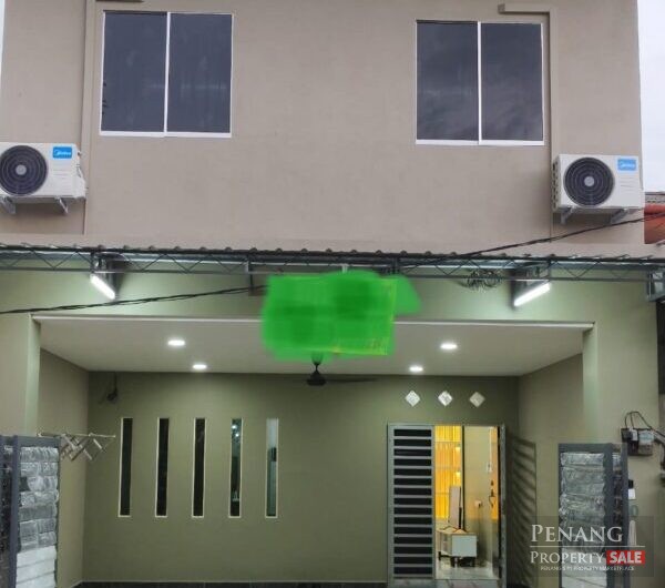 For Rent 2 Storey Terrace House Sin Tatt Garden Raja Uda Butterworth Pulau Pinang