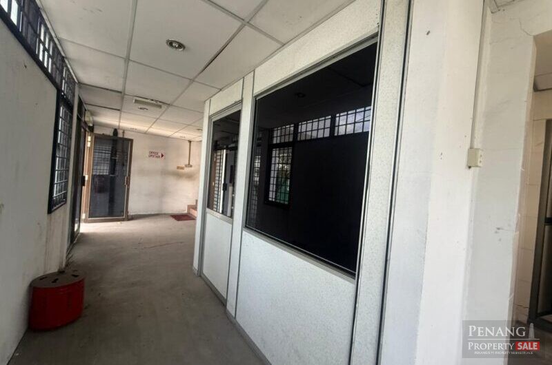 For Rent 1.5 Storey Semi Detached Factory at Taman Perindustrain Ringan Juru 14100 Pulau Pinang