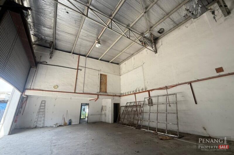 For Rent 1.5 Storey Semi Detached Factory at Taman Perindustrain Ringan Juru 14100 Pulau Pinang