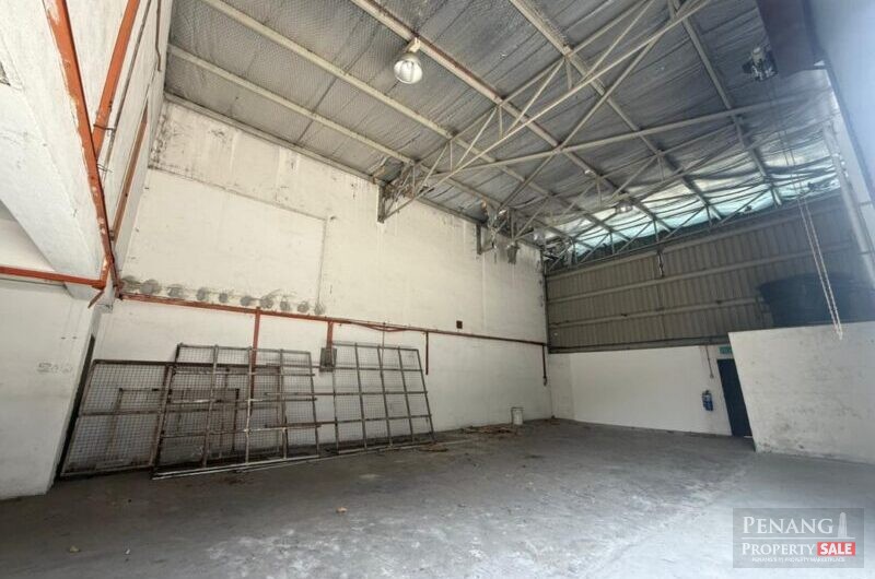 For Rent 1.5 Storey Semi Detached Factory at Taman Perindustrain Ringan Juru 14100 Pulau Pinang