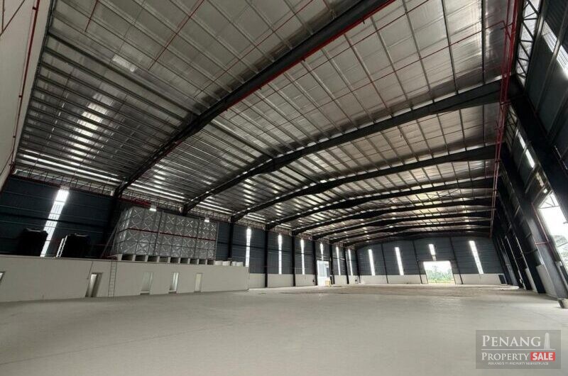 For Rent Brand New 1.5 Storey Detached Factory Valdor Industrial Area ( near Batu Kawan