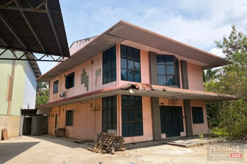 For Sale 1.5 Storey Detached Factory at Kampong Selamat,Tasek Gelugor 13200 Pulau Pinang