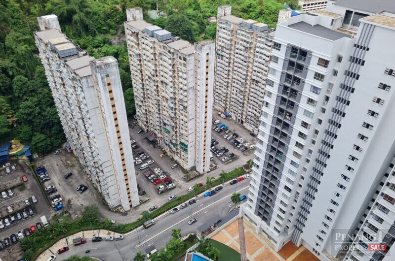 Majestic Heights Apartment Near Paya Terubong Avenue For Rent