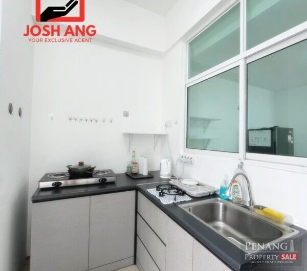 Skyridge Garden in Tanjung Tokong 1450sqft Fully Furnished Renovated Seaview High Floor
