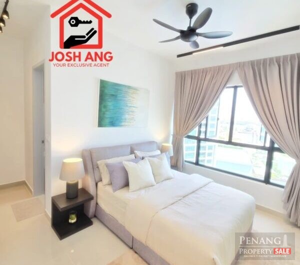 Mezzo in Gelugor 1033sqft Fully Furnished Brand New 2 Car parks Seaview
