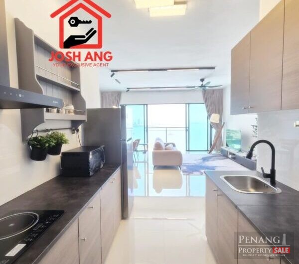 Mezzo in Gelugor 1033sqft Fully Furnished Brand New 2 Car parks Seaview