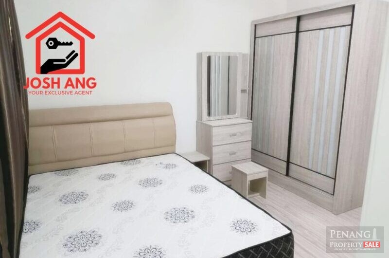 Skyridge Garden in Tanjung Tokong 1450sqft Fully Furnished Renovated Seaview High Floor