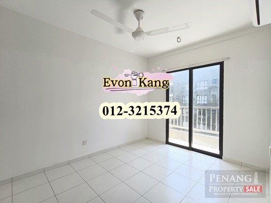 Tri Pinnacle @ Tanjung Tokong 650SF High Floor Unfurnished 2 Airconds