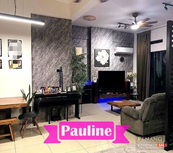 [ Edge 360 ] 1600sf Full Furnished Elegant Jelutong Condo Low Density
