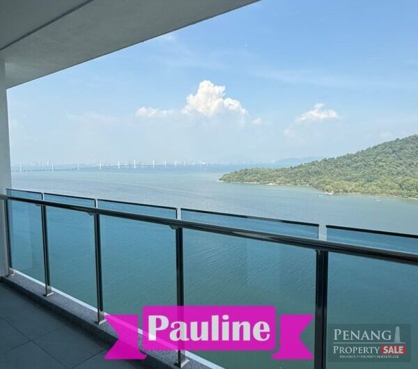 [ Queens Residences Q2 ] Condo 1400sf High Floor Seaview 3CP Queensbay