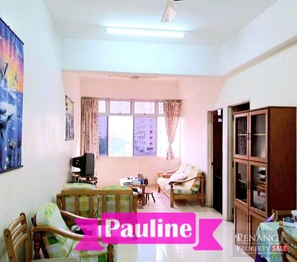 [ Tmn Terubong Jaya ] Block 11A Flat 850sf Paya Terubong Renovated