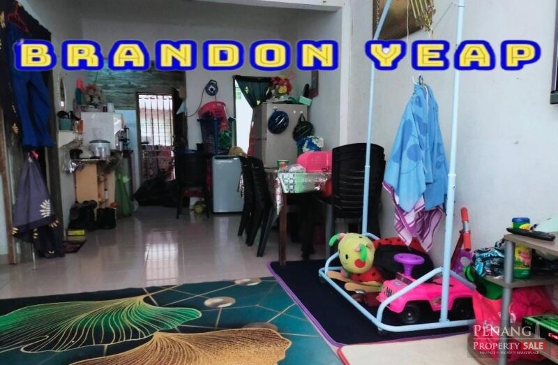 Taman Relau Jaya Flat At Relau With Partially Furnish 1 Cp For Sales